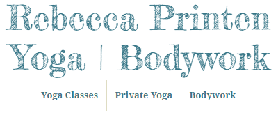 Rebecca Printen Yoga - Bodywork